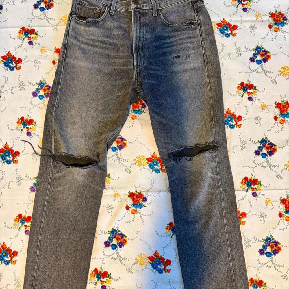 Citizens of Humanity Women's Grey and Black Jeans